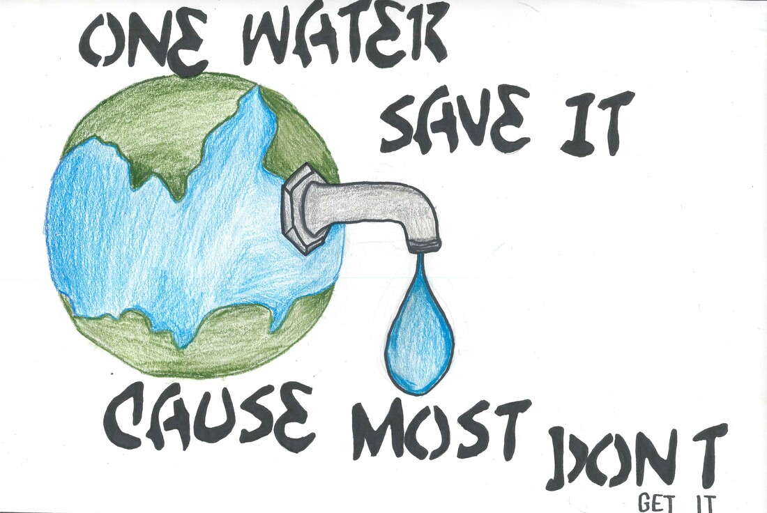 How To Draw Save Water Poster Drawing For Kidseasy Save Water - Water  Conservation Drawing | Save water poster drawing, Save water drawing, Save  water poster